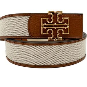 Tory Burch 1.5 Inch Canvas Belt
